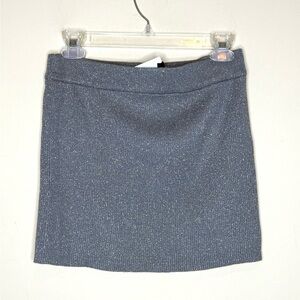 Noisy may sparkle metallic  Gray silver Mini Skirt